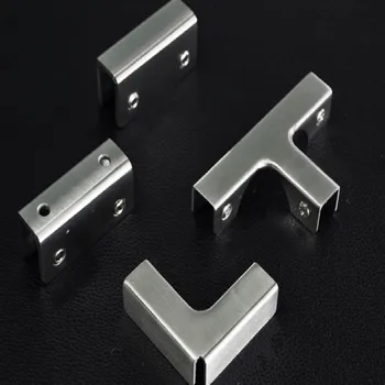 

L U T style glass holder glass clamp stainless steel glass shelf holder free shipping