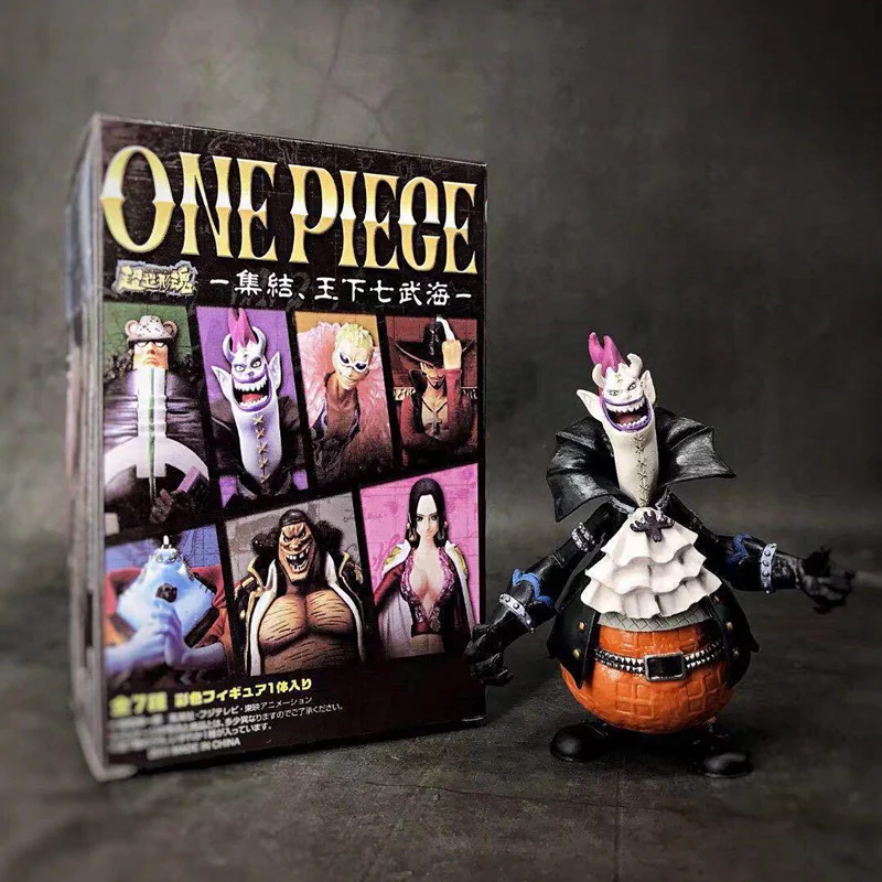 

13CM ONE PIECE Anime Figure Seven Warlords of the Sea Gekko Moria Action Figure Toys PVC Model Doll Kids Gift H216