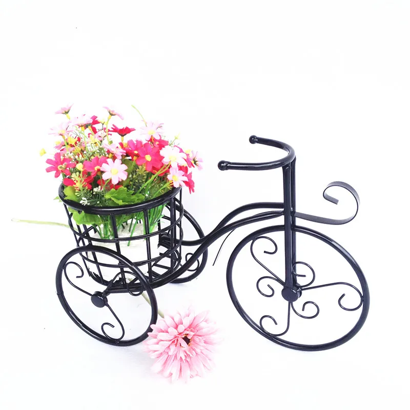 

Metal iron bicycle small flower accessories flowers stand for wedding decoration props