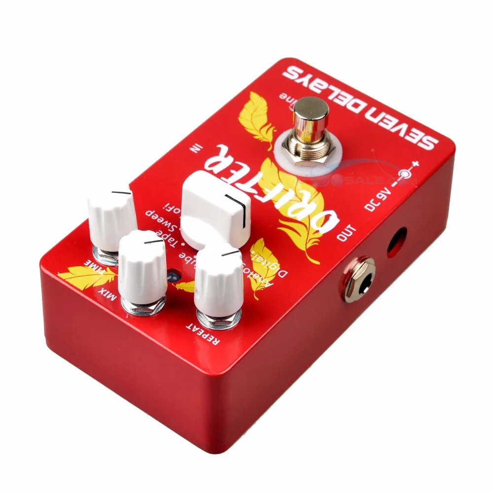 CP 37 SEVEN DELAYS Guitar Effects Caline CP37 Guitar Pedals Effects Digital Circuit Design Use For