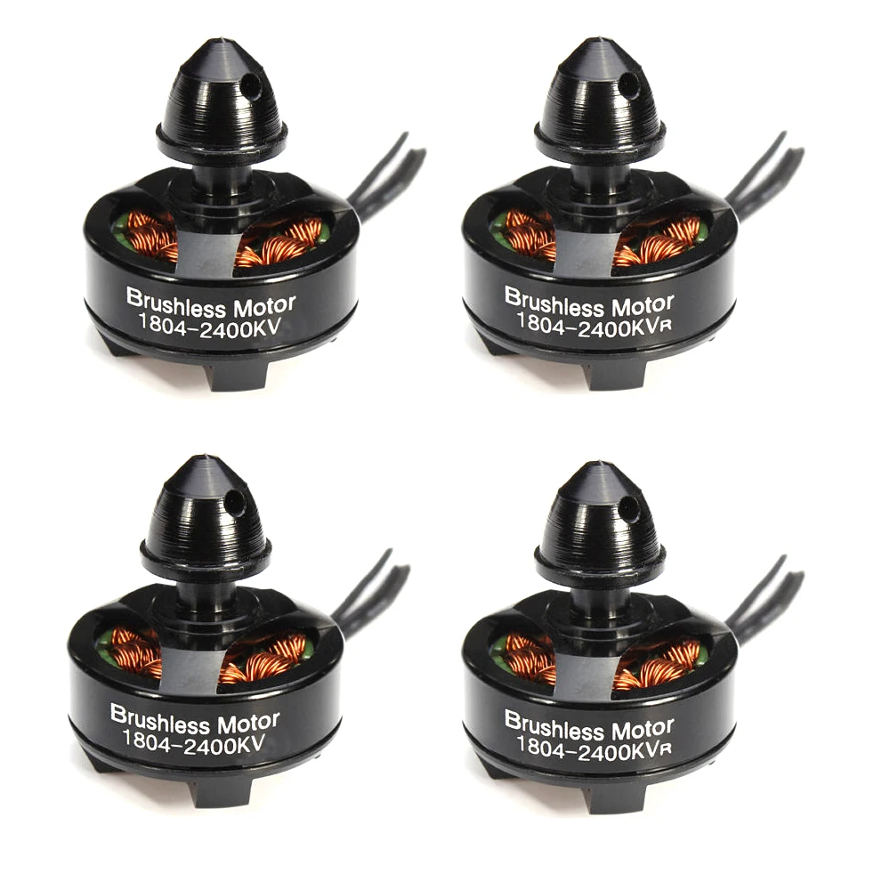 4pcs NEW Brushless Motor 1804 2400 KV CCW CW for 220 240 RC Mini
