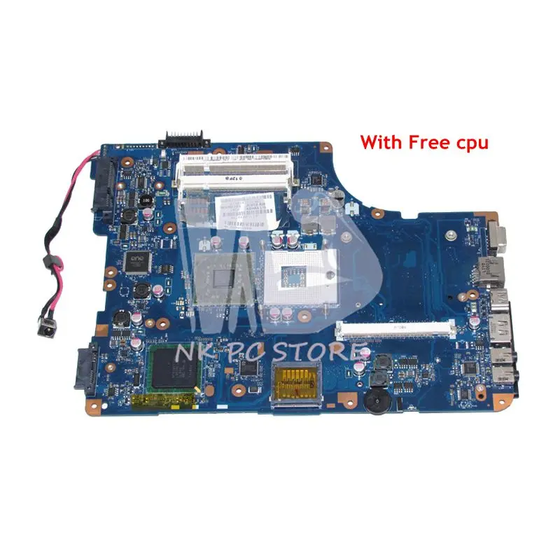 NOKOTION для Toshiba Satellite L500 L550 материнская плата для ноутбука GM45 DDR2 Бесплатный процессор с графическим слотом K000080430 KSWAA LA-4981P