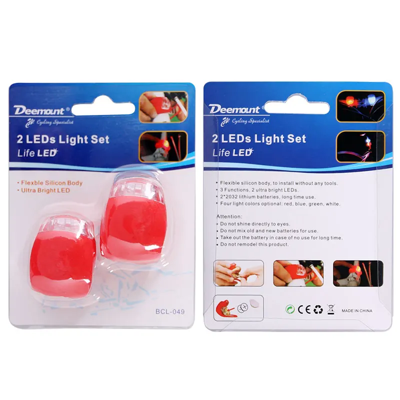 Best Mountain Bike Bicycle Cycling Tyre Wheel Valve Light Rower Spoke LED Bycicle Light Flashlight Safety Night Lamp MTB Accessories 5
