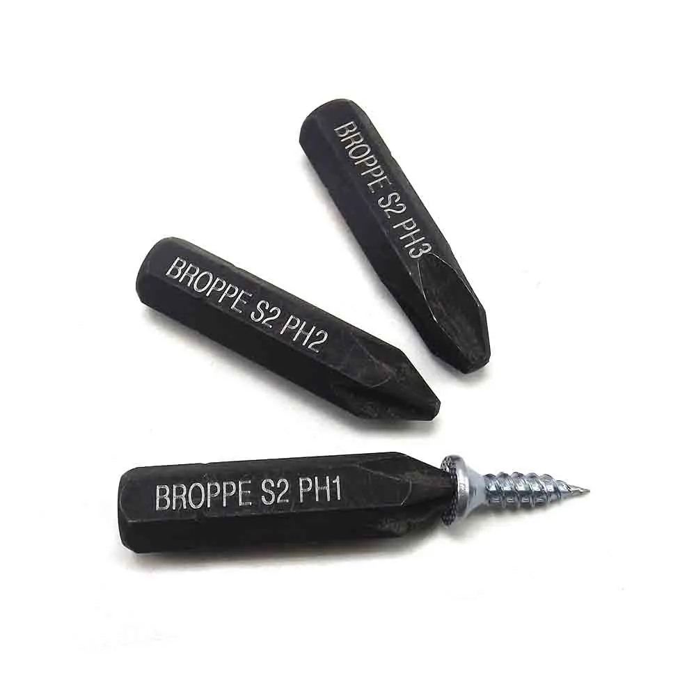 

3PCS 8mm Hex Heavy Duty Impact impact screwdriver For Loosen Screws Cross Phillips Electric Magnetic Screwdriver Bit Set