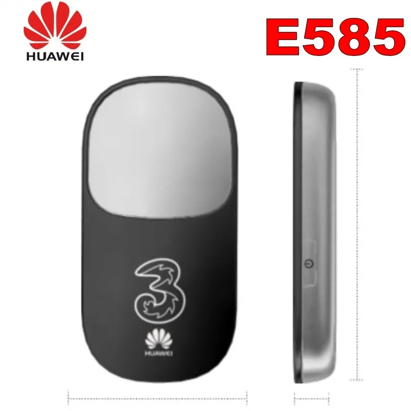 Разблокированный huawei E585 3,5G 3g Мобильная компиляция java-приложений! маршрутизатор hsdpa Карманный роутер wifi модем OLED Экран