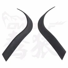 For 08-11 Subaru Impreza WRX STi X 10th GRB Fiber Glass Under Bottom Eyebrow Eyelid