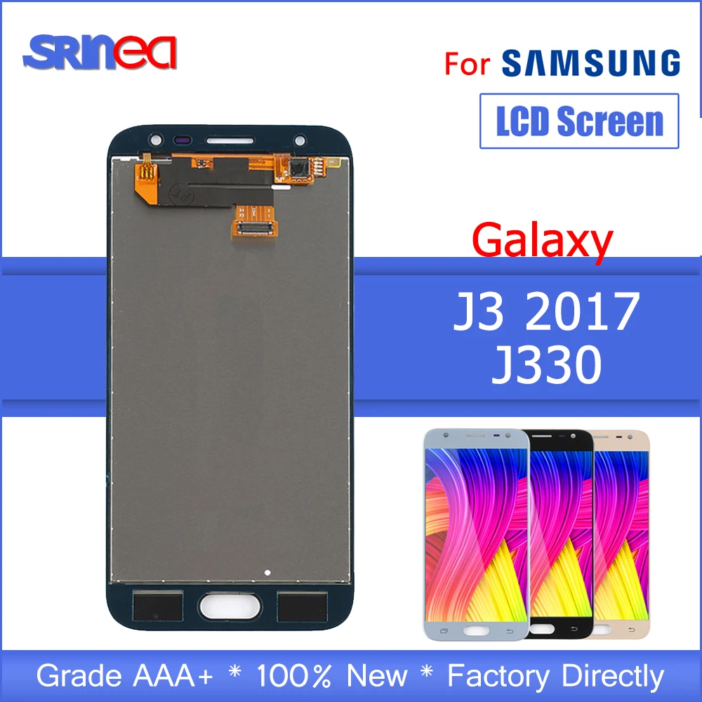 

For SAMSUNG Galaxy J3 2017 LCD J330 J330F J330G LCD Display Touch Screen Digitizer Assembly For SAMSUNG J330 With Adhesive Tape