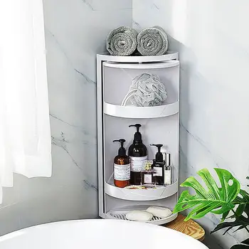 

Bathroom Suction Cup Corner Shower Shampoo Soap Cosmetic Triangular Shelf Holder Basket Storage Rack Shelves Organizer Hot
