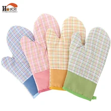 CUSHAWFAMILY 1 шт. термостойкие кухонные перчатки Толстая прихватка-перчатки для барбекю кремния барбекю гриль прихватка горшок держатель перчатки для приготовления пищи