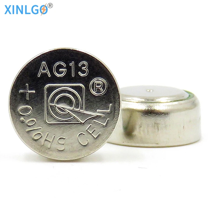 50 шт. LR44 AG13 357 303 SR44 Батарея 1 5 v образная Кнопка монета батарейки таблетки|Часовые