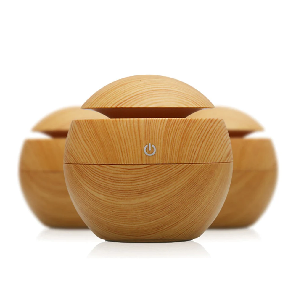 

USB Aroma Essential Oil Diffuser Ultrasonic Cool Mist Humidifier Air Purifier 7 Color Change LED Night light for Office Home