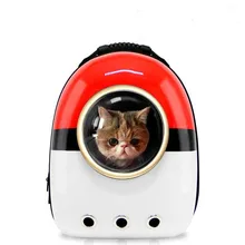 Плечо перевозчиков пространство Капсула форме pet carrier дышащие pet рюкзак PC Pet собака снаружи дорожная сумка переносная сумка Сумки Cat