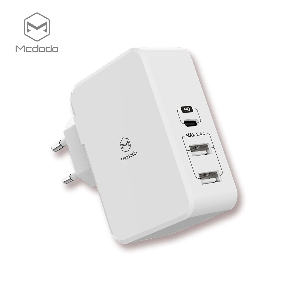 Mcdodo USB PD 29 Вт быстрое зарядное устройство для iPhone X 8 Plus type c usb-c зарядка Быстрая зарядка двойной USB зарядное устройство для samsung Xiaomi huawei