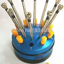 10 шт. роскошный прецизионный Вращающийся складной инструмент набор(плоский+ Phillips