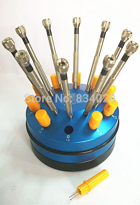 

Free shipping 10 pcs DELUXE Precision Rotating Screwdriver stand set (Flat+ Phillips)
