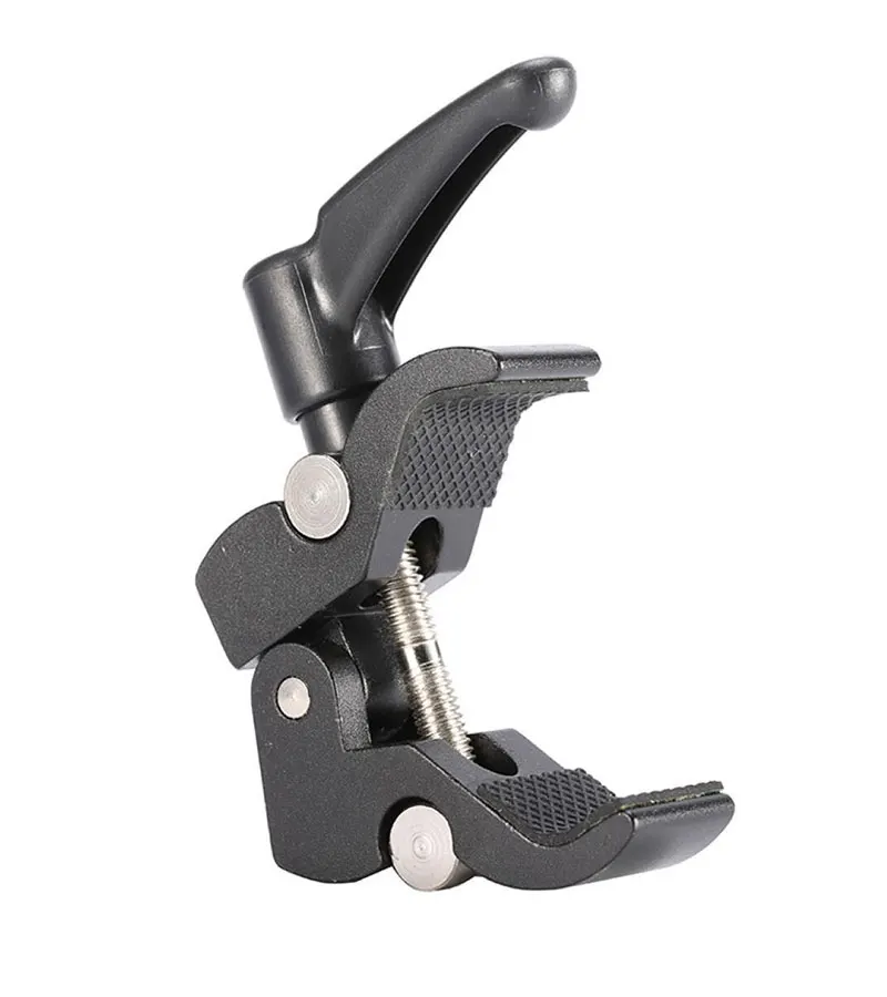 7 Inch Adjustable Friction Articulating Magic Arm + Small Super Clamp Crab Clip for DSLR LCD Monitor LED Light Camera Accessories (2)