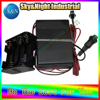 

Decoration Inverter for 30M EL Wire 12V- 8AA battery Inverter with butoon ON and Off + free shipping