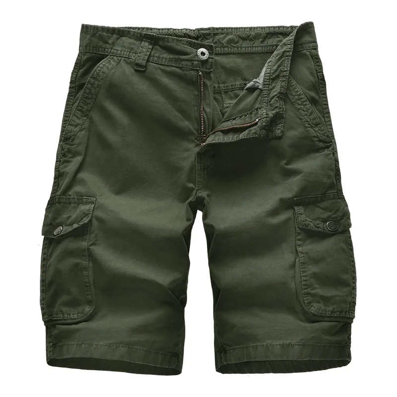 New 2019 Men Cargo Shorts Casual Loose Short Pants Camouflage Military Summer Style Knee Length Plus Size 5 Colors Shorts Men New 2019 Men Cargo Shorts Casual Loose Short Pants Camouflage Military Summer Style Knee Length Plus Size 5 Colors Shorts Men
