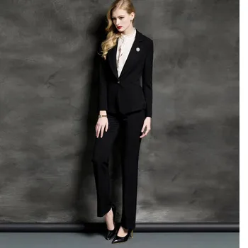 

Women Evening Pant Suits Women Suit Western Style Jacket + Pants High-end Custom OL Professional Ladies Haute Couture Suits