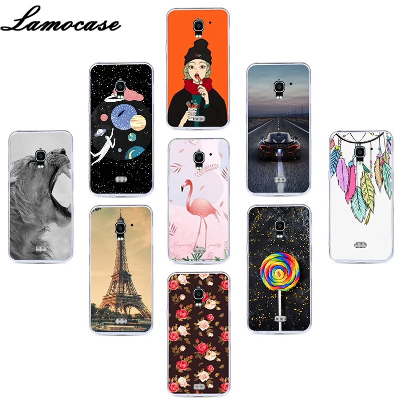 Ультратонкий Мягкий чехол из ТПУ для Huawei Ascend Y3 Y3C Y336 с рисунком цветов маргариток