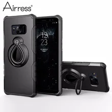 

Airress Drip-shape 360 Degree Rotated Ring Buckle Kickstand Phone Case Note 8 S8 J2 Prime J5 Prime J7 Prime TPU Anti-shock Cover