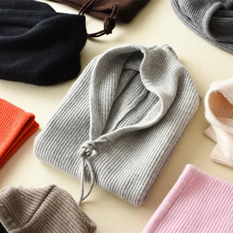 Шапка JECH Beanie женская Шерстяная трикотажная шапочка зимние шапки с капюшоном