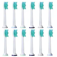 12 Pack Replacement Toothbrush Heads for Philips Sonicare ProResults HX6013 14 HX9340 HX6950 HX6710 HX9140 HX6530