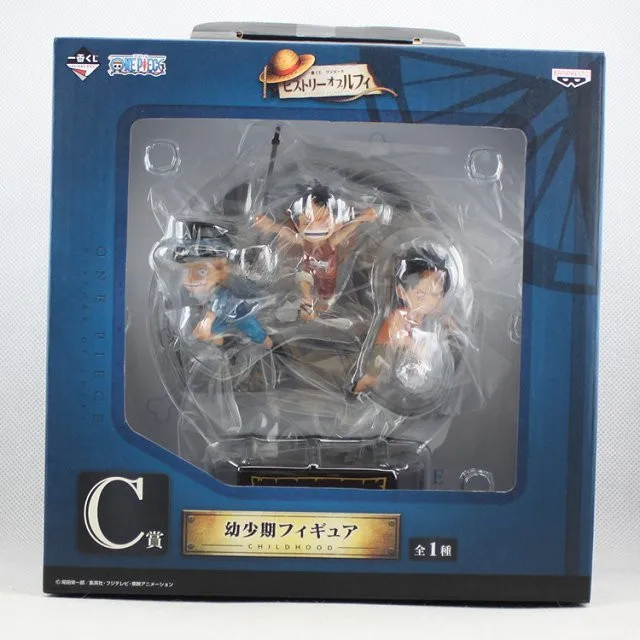 Singe D Luffy Ace Sabo Enfance Kid Ver Comic Anime Eiichiro Oda One Piece Pvc Figure Toys New Box Aliexpress