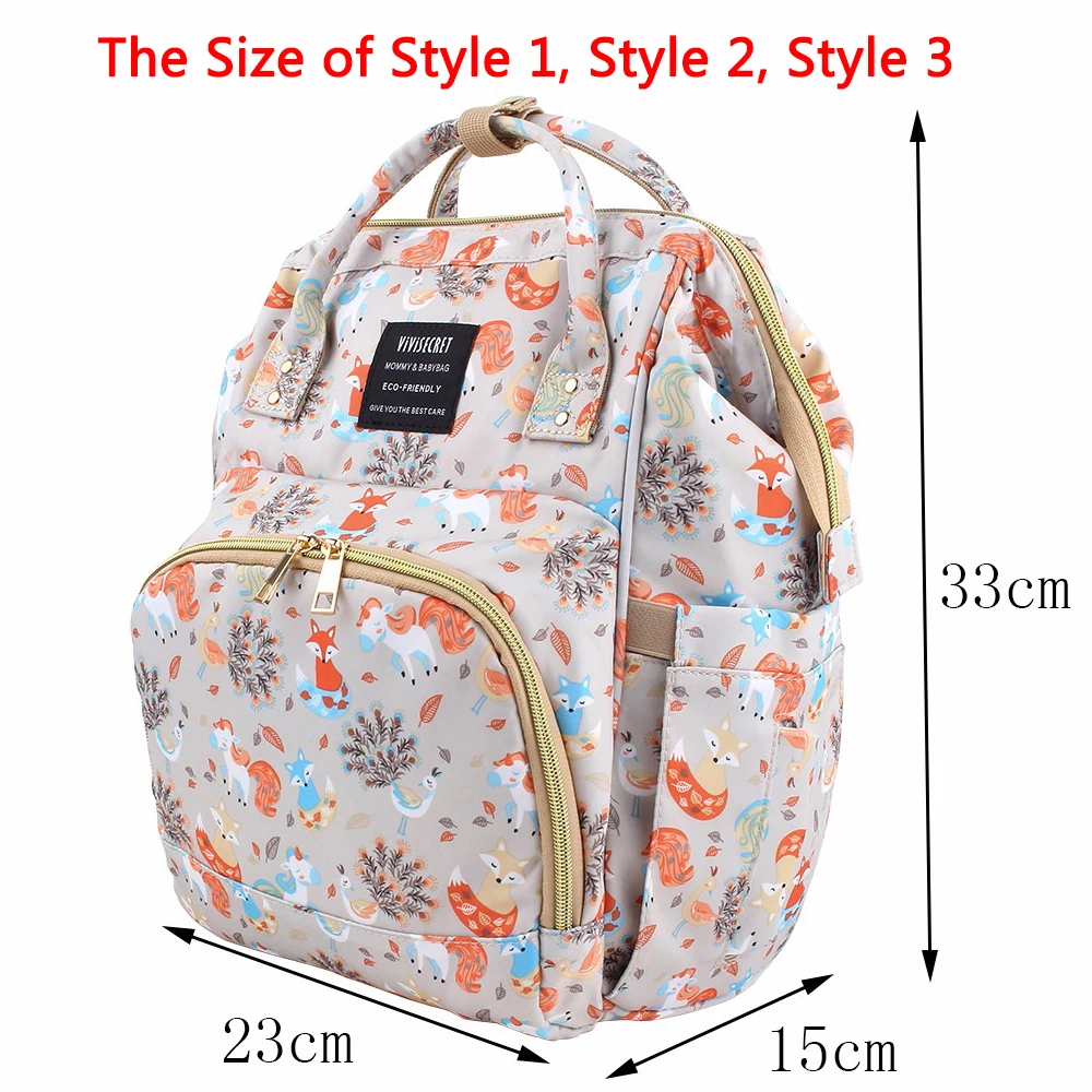 Модные детские сумки с принтом для мам, рюкзак для подгузников, водонепроницаемый рюкзак для мам, сумка для коляски