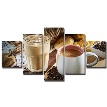 

Artryst Home Decor Canvas painting Ice Coffe Wall Art Picture Prints Modern Wall Pictures for Living Room or kitchen decor WY049