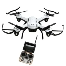 Cahaya berat badan pesawat dengan daya tahan yang bagus H32GH 5.8 GHz FPV Udara 6 Axis 4CH Quadcopter RTF 2.4Gh CF Kamera 2MP Drone