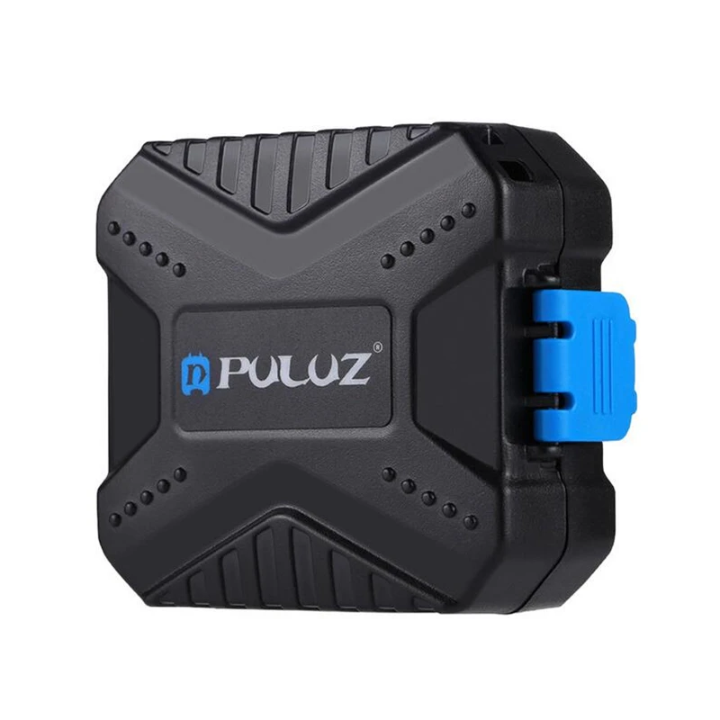 

PULUZ PU5001 11 in1 Waterproof Camera Memory Card Case With Strap Compact Card Container Box For XQD + CF + TF Or MSD + SD +SIM