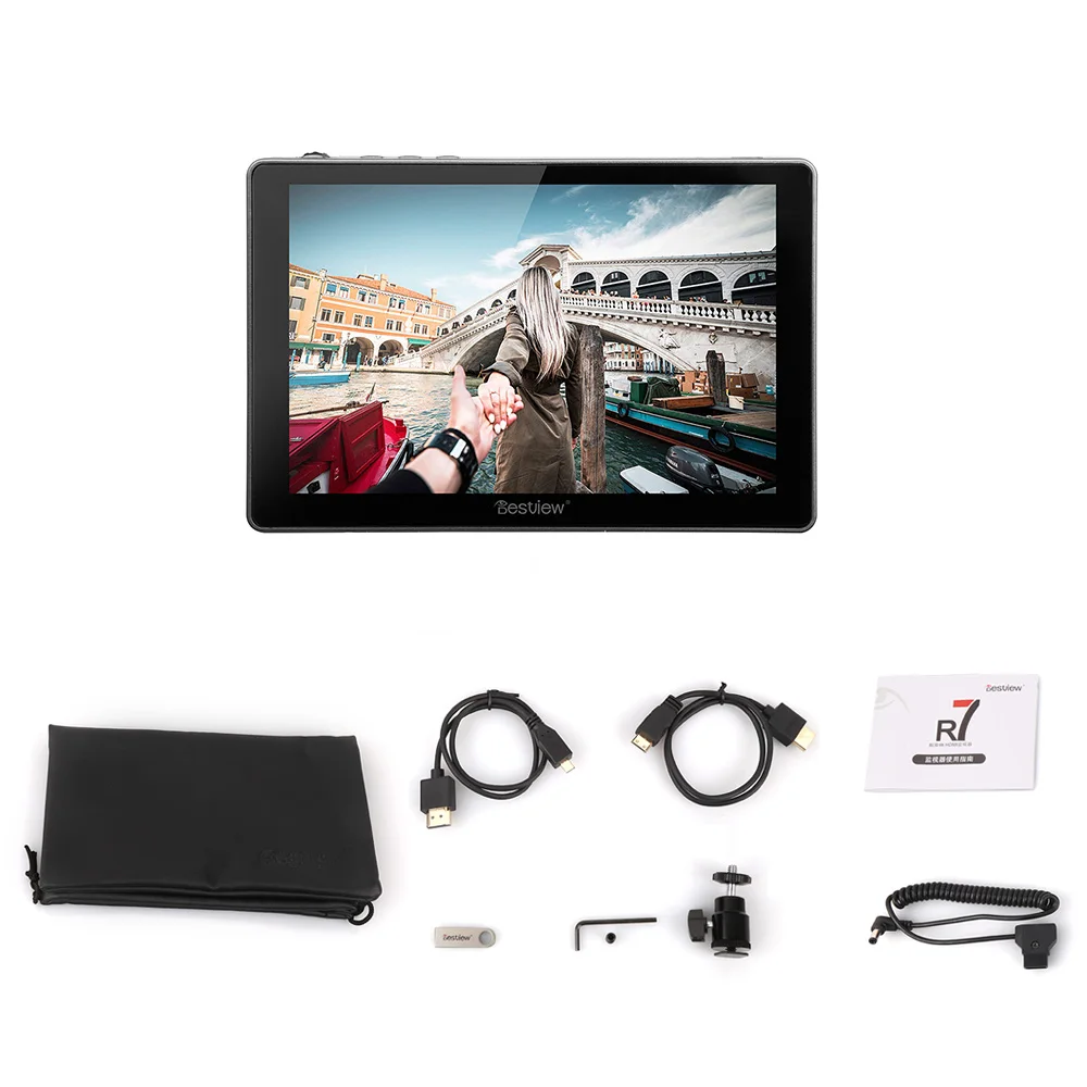 Desview R7 Professional 7 Inch TouchScreen Video dslr camera Field Monitor hdmi 1920*1200 HD for Canon/Sony/Nikon Camcorder