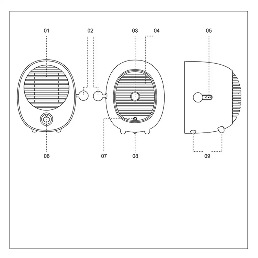 Портативный Электрический промышленный тепловентилятор бытовой обогреватель плита обогреватель радиатора машина для зимы