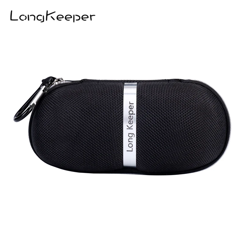 LongKeeper Sunglasses Box with Glasses Clothes High Quality Sun Glasses Black Case Eyewear Accessories