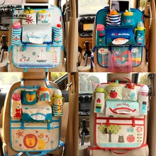 Cute Cartoon Bear Kitty font b Car b font Seat Back Organizer font b Storage b