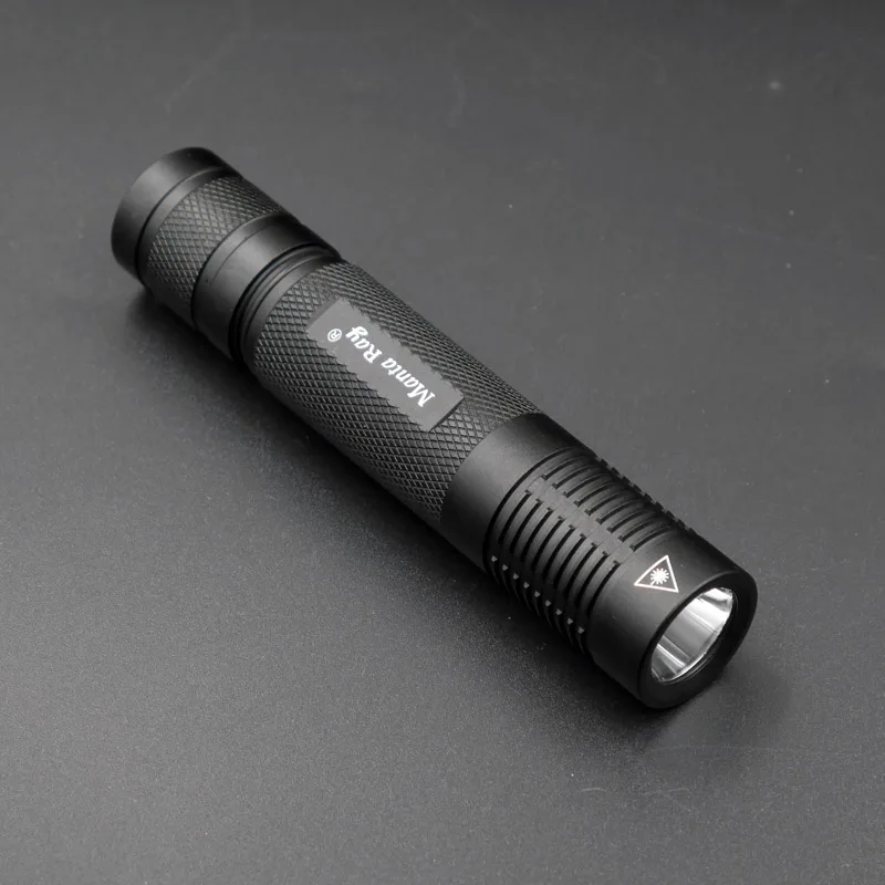 

Self defense Manta Ray S9 Black Cree XP-L V6-1A EDC LED Flashlight torch lantern bike lanterna bicycle lamp for camping light