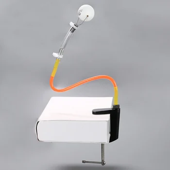 

1 Set Table Clamp Clip Pingpong Ball Robot Trainers Singles Training Machine Rapid Rebound PVC Universal Pipe 47cm Movable