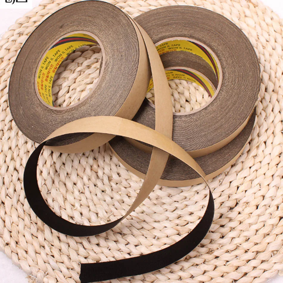3/4"Black Grosgrain ribbon with Adhesive Tape DIY flower crown ribbon