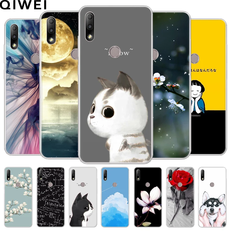 

For Asus Zenfone Max Plus M2 ZB634KL Case Painted Soft TPU Silicone Back Cover For Zenfone Max Plus M2 ZB634KL Phone Cases Coque