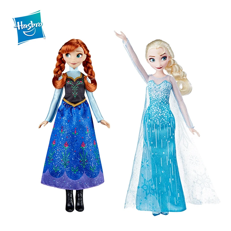 Original 27cm Frozen Elsa Anna Action Figure Princess Disney Classic Movie Birthday Present Girl Kid Toy Doll Collection Original 27cm Frozen Elsa Anna Action Figure Princess Disney Classic Movie Birthday Present Girl Kid Toy Doll Collection