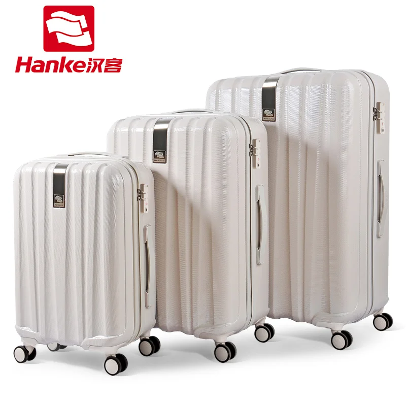 Best Spinner Luggage Suitcase PC Trolley Case Travel Bag Rolling Wheel Carry On Boarding Men ...