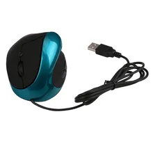 Надежная Прямая поставка Проводная эргономичная Вертикальная usb‑мышь оптическая для лечения запястья для портативных ПК