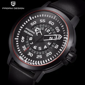 

Top Luxury Brand PAGANI DESIGN 2018 New Fashion Unique Design Hollow Calendar Quartz Watch Men's casual Clock Relogio Masculino