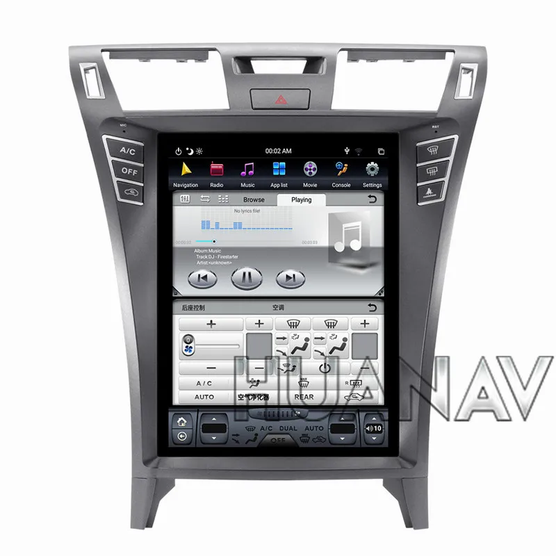 Clearance Tesla styel Vertical screen Android 8 Car DVD player GPS Navigation For Lexus LS460 2007-2015 Auto Radio player multimedia unit 7