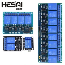 Beste verkauf in 2020 5V/12V, 1, 2, 4, 6, 8-kanal relais modul mit optokoppler. Verwendet in arduino Raspberry Pi
