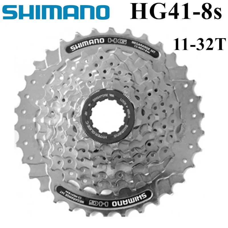 HG41-8s 11-32T Shimano CS велосипедный HG51-8 HG41-8 HG31-8 8 s свободного хода горный велосипед MTB велосипед кассеты дешевые mtb кассета - Цвет: HG41-8s 11-32T