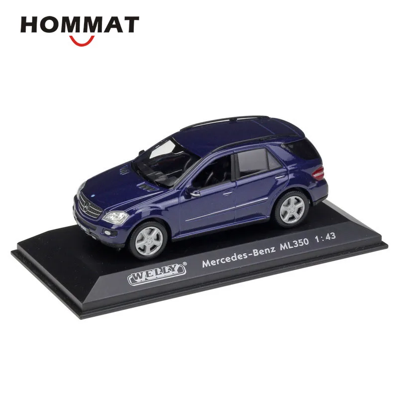 HOMMAT модель 1:43 Welly R8/911/GTI/ML350/X3/C30/Alfa Модель автомобиля литая модель игрушечного автомобиля модель автомобиля коллекционная игрушка для мальчиков - Цвет: ML350