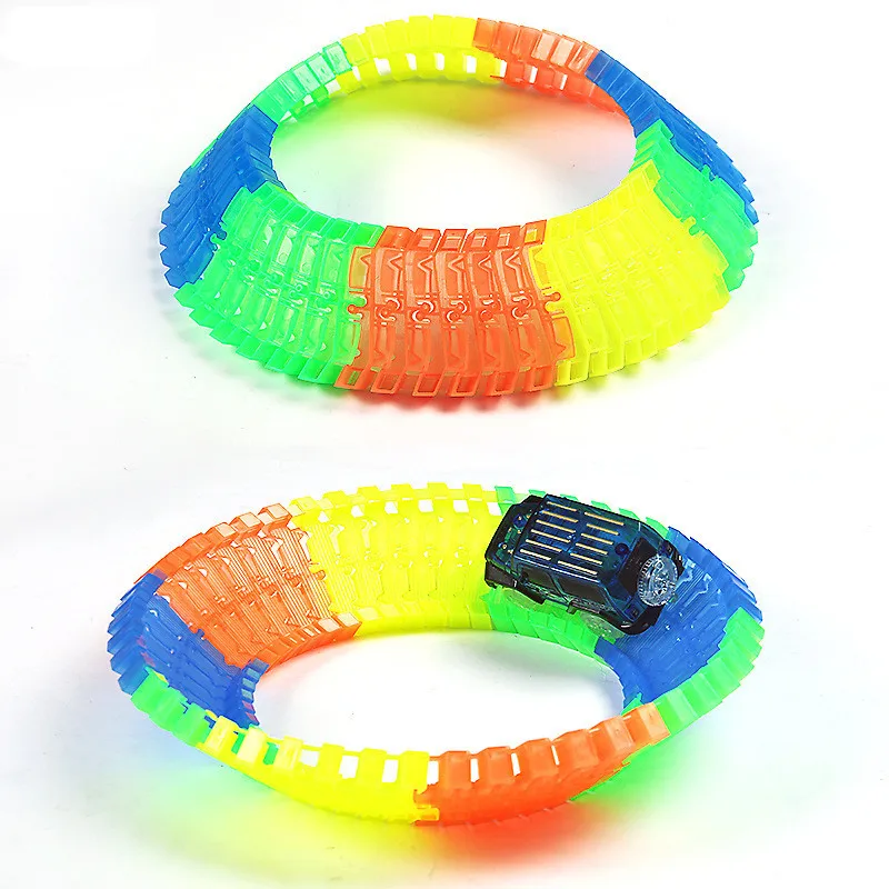 glow racing track set toys for lids flexible track (12)