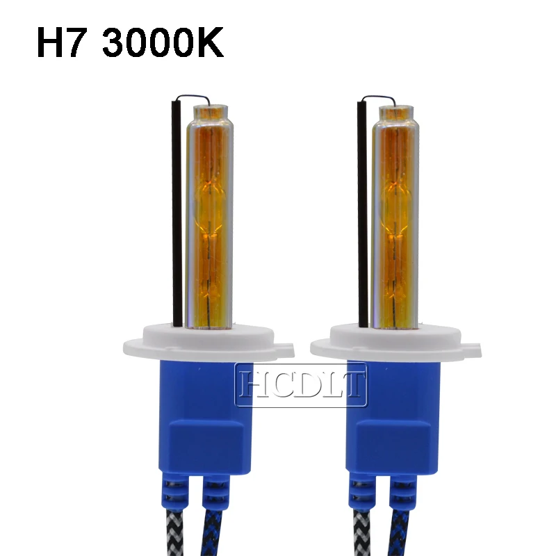 Hcdlt высокое Мощность 12V 75W 6000K ксенона H7 H1 H3 H11 8000K HB3 HB4 D2H HID лампы 3000K 4300K 5000K 100W 150 Вт автомобильный светильник фары лампы